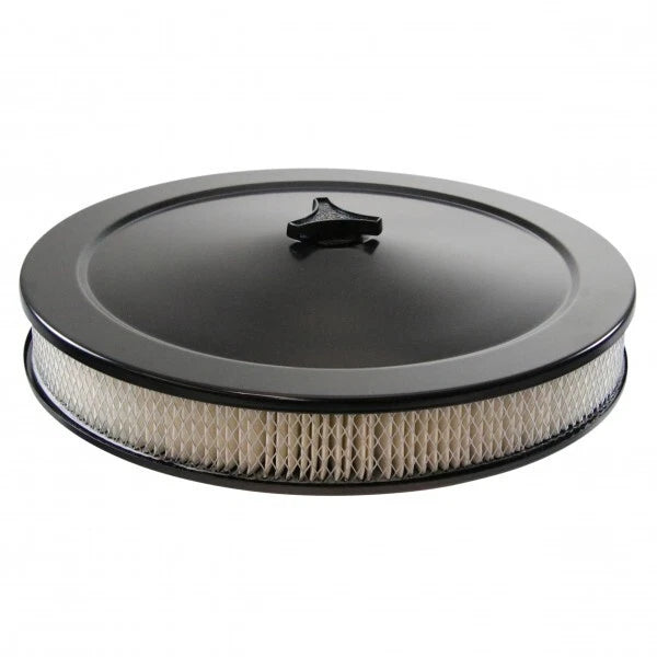 14" x 2" Black Air Filter Assy Suit Holley 4150 4160 2300 5-1/8 Neck