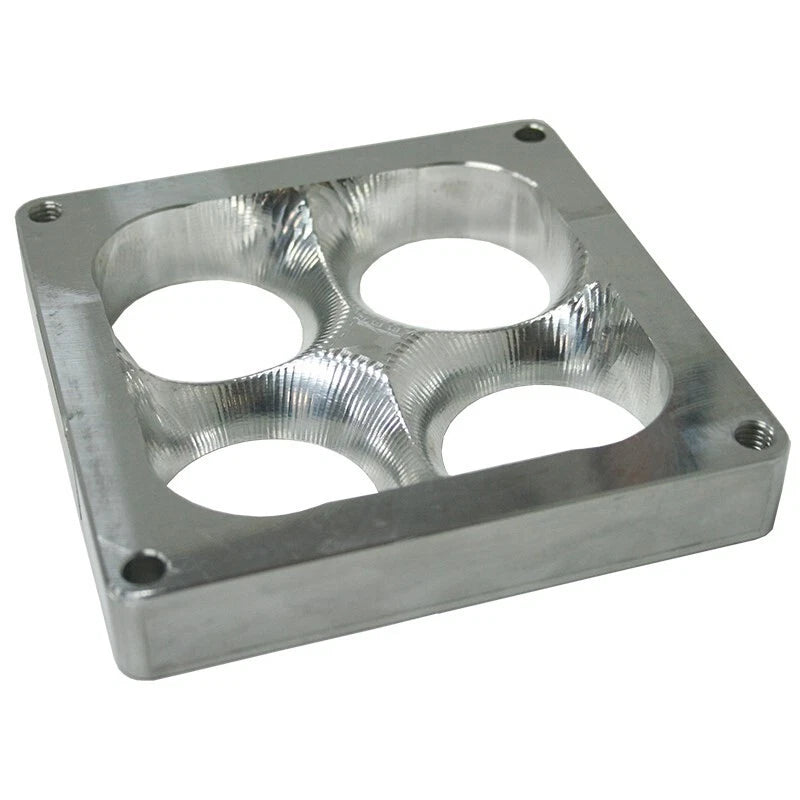 1"Tapered High Velocity Carburettor Spacer Raw Finish Suit 4500 Dominator Flange