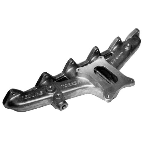 Ford 6 Cylinder Cast iron Head X Flow 2 Barrel 350 Holley Intake Manifold