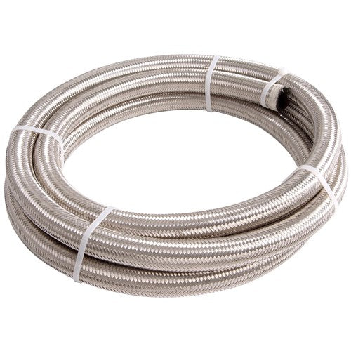 100 Series Stainless Steel Braided Hose -6AN 3 Metre Length
