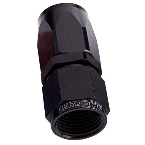 100 / 150 Series Taper Style One Piece Full Flow Swivel Straight Hose End -6AN