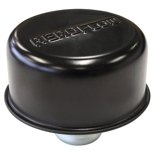 Black Valve cover Breather Push In, No Spout