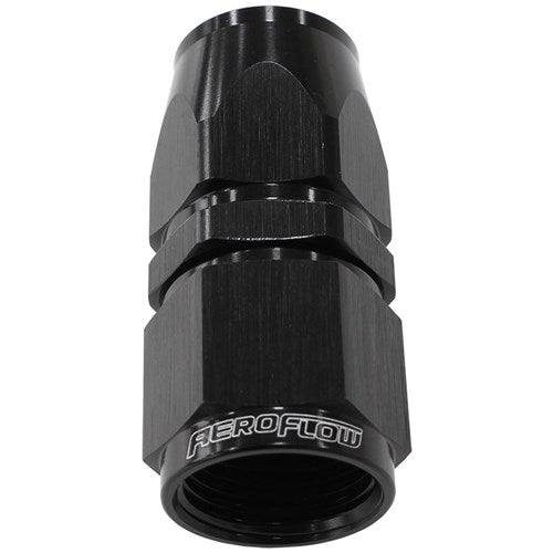 200 / 570 Series PTFE Straight Hose End -6AN Black Finish