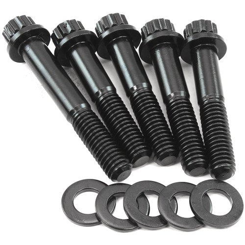 Small & Big Block Chevy 350 454 Long Water Pump Bolt Kit - Black