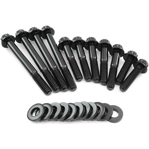 Ford Cleveland 302 351 Water Pump Bolt Kit - Black Finish