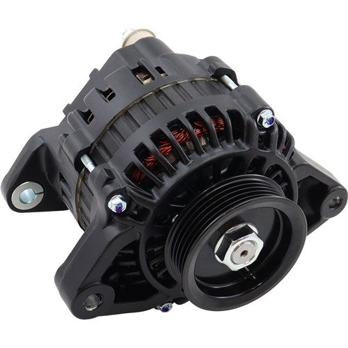 Nissan SR20 130 AMP High Output Direct Fit Alternator Black Finish
