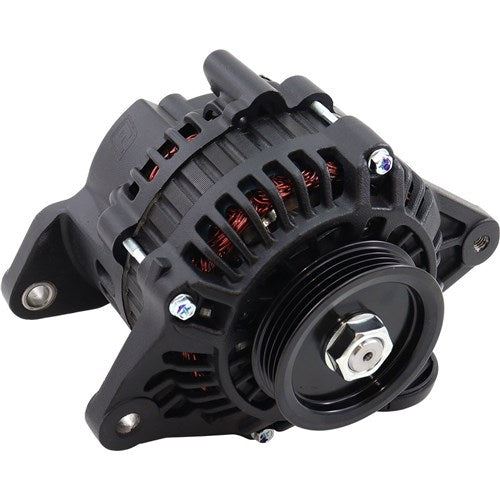 Nissan RB20, RB25, RB26 RB30 130 AMP High Output Direct Fit Alternator Black