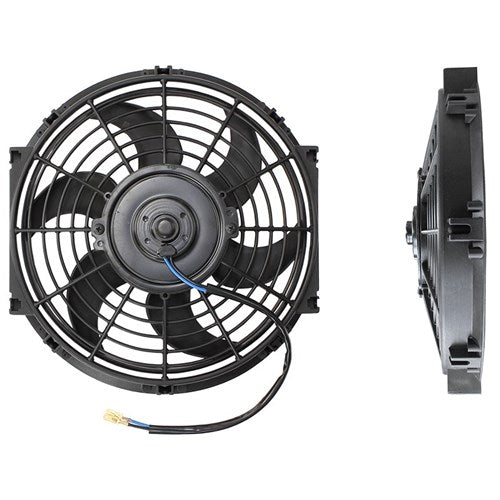 10" Electric Thermo Fan Curved Blades, 11-13/64" (285mm) Mount Dia
