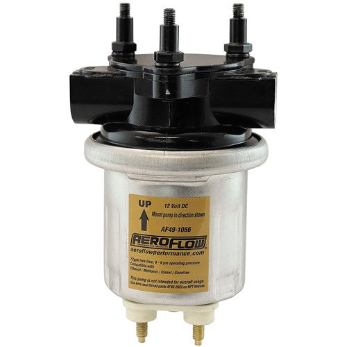 Compact Gold Competition Series Electric Fuel Pump 6-8 PSI 72 GPH