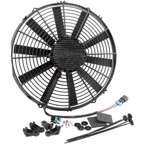14" Electric Brushless Electric Fan 2900 CFM Rating Non Reversible