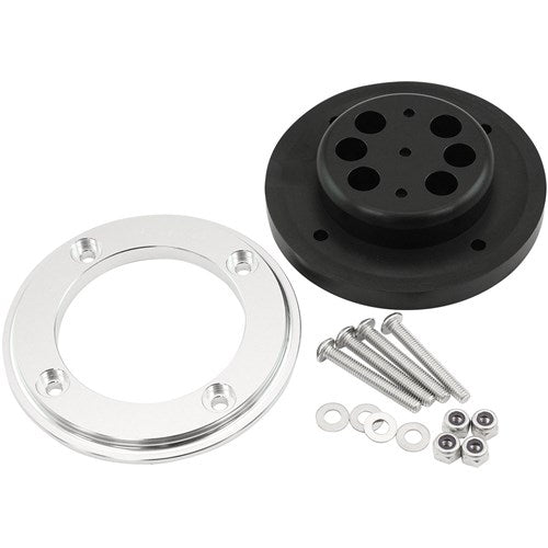 Ignition Wire Firewall Grommet 6 Cylinder Kit - Silver Face