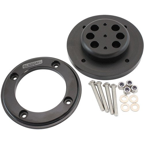 Ignition Wire Firewall Grommet 6 Cylinder Kit - Black Face