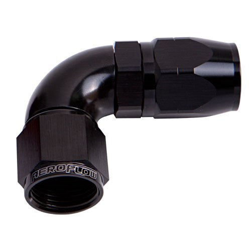 550 Series Cutter One-Piece Full Flow Swivel 90° Hose End -8AN