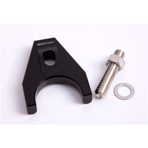 Small & Big Block Chev Billet Distributor Hold Down Clamp - Black