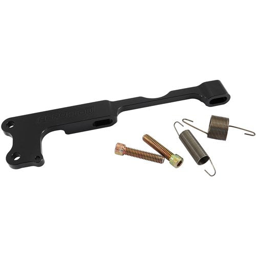 Throttle Cable Bracket Designed for Holley Sniper EFI Unit Black