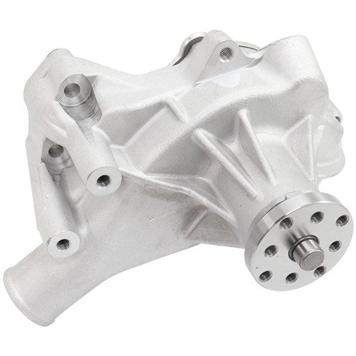 Small Block Chev Long Water Pump Cast Alloy 3/4" Shaft with 5/8" Fan Pilot Snout
