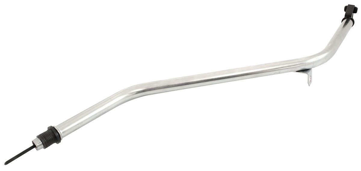 GM Turbo 400 Locking Dipstick Chrome Finish Solid Tube