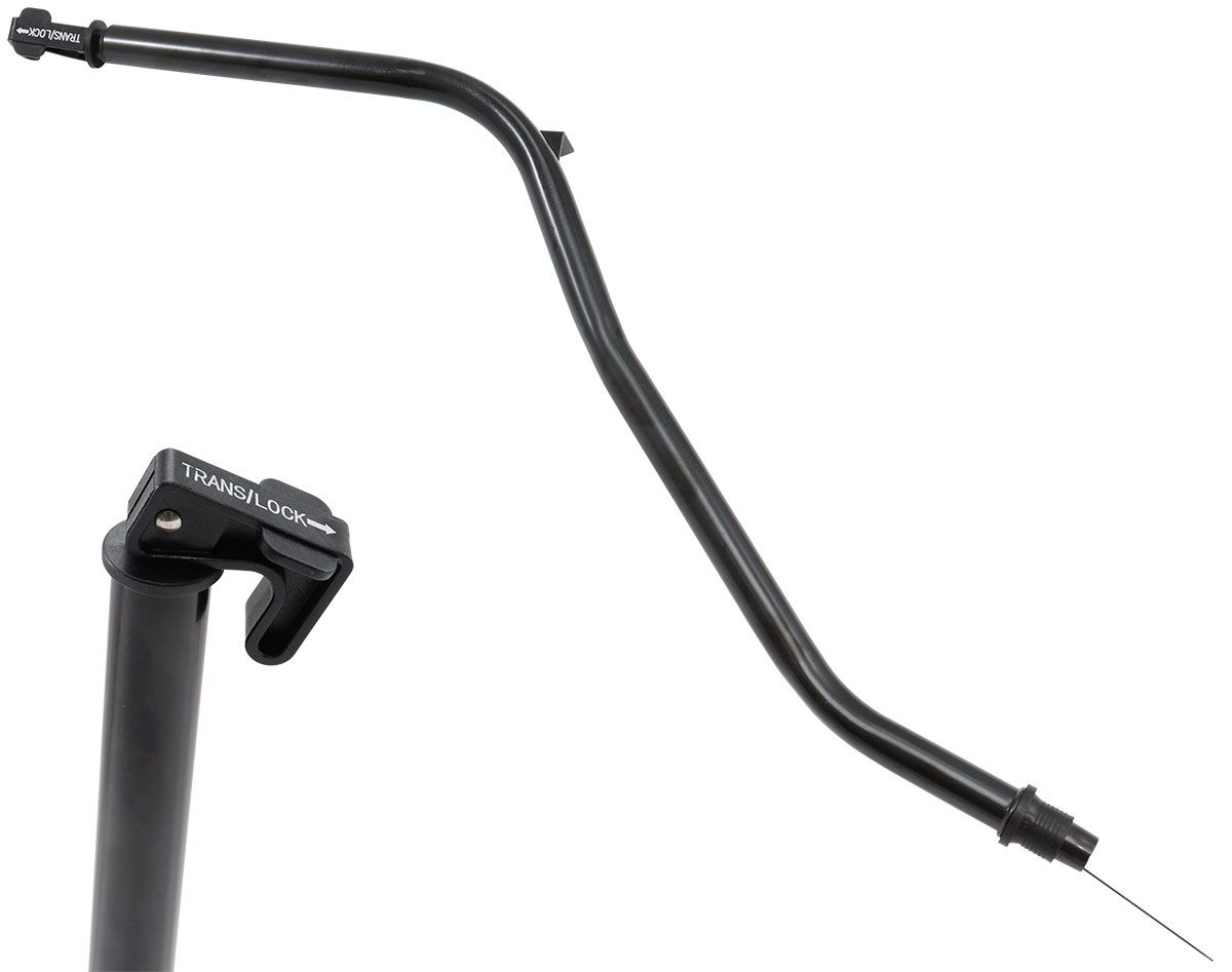 GM Powerglide Transmission Locking Dipstick Black Finish Solid Tube