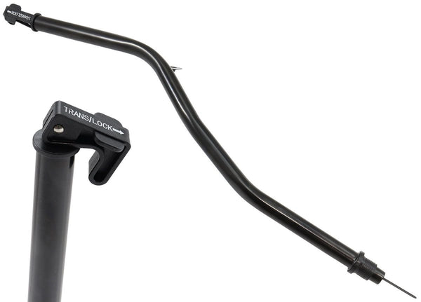 GM 4L60 Transmission Locking Dipstick Black Finish Solid Tube