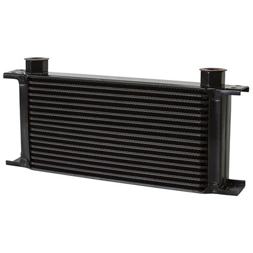 10 Row Universal Oil Cooler 330mm L x 77mm H x 51mm D. -10 Female ORB Threads