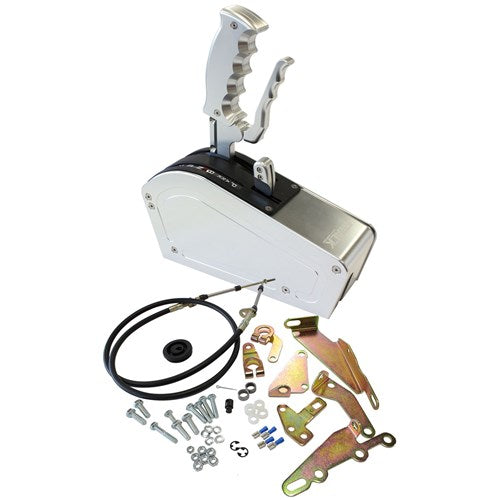 Shift ATTACK 4 Speed Forward Pattern Gate Shifter Silver Finish
