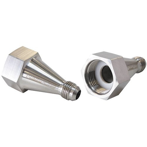 Nitrous Bottle Adapter with Filter -6AN Supplied with 150 Micron Filter