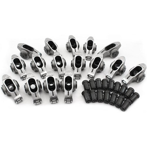 Ford 351 Cleveland Stainless Steel Roller Rocker Set 7/16" Stud Mount 1.80 Ratio