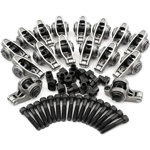 GM LS2 LS3 Stainless Steel Roller Rocker Set M8 Stud Mount, 1.70 Ratio