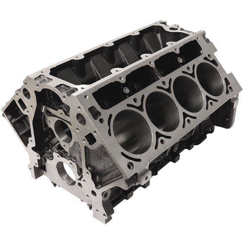 Cast Iron GM LS1 6.0 Engine Block, 4.000" Bore 9.240" Deck Height, 6-Bolt Mains
