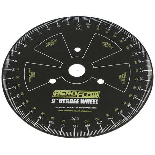 Camshaft Degree Wheel Small 9" Universal Degree Wheel