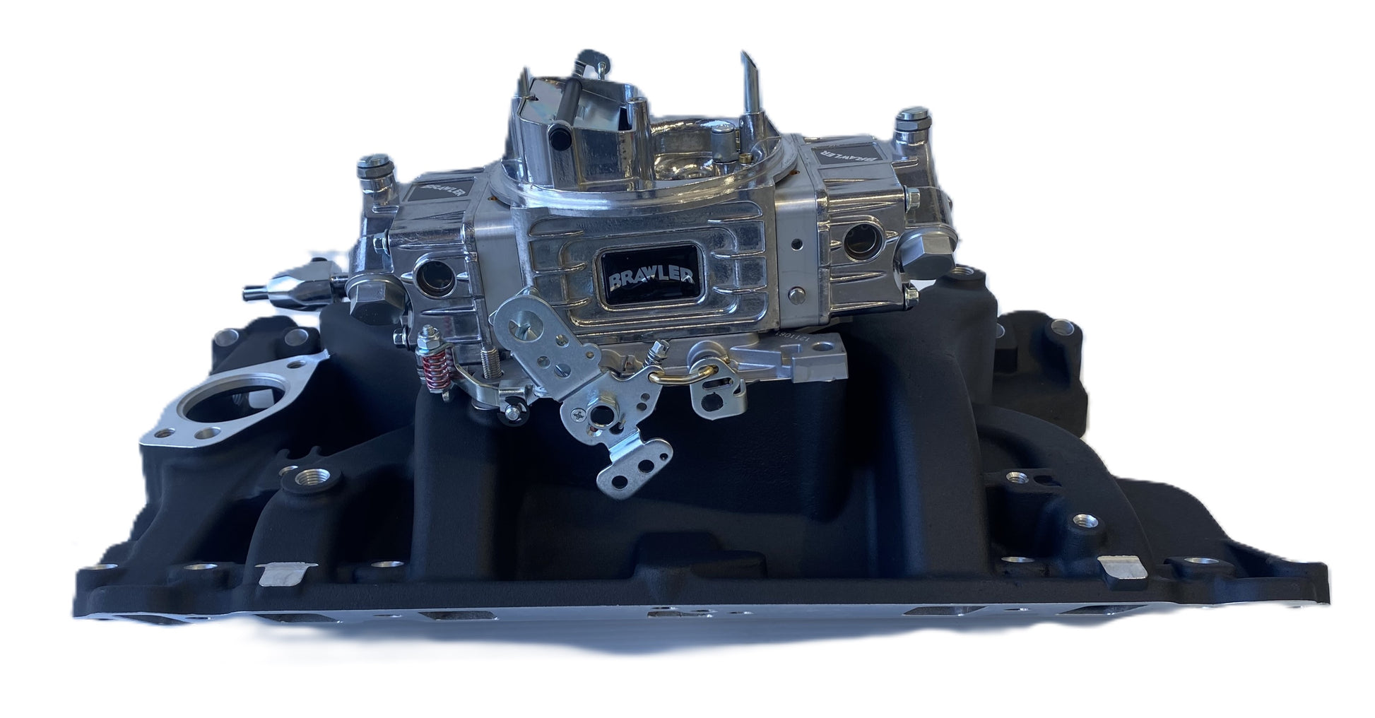 Holden V8 308 Black Performer Manifold & 600 Double Pumper Carburettor Package