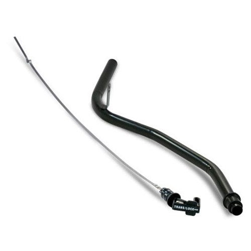 GM Turbo 350 Transmission Locking Dipstick Black Finish Solid Tube