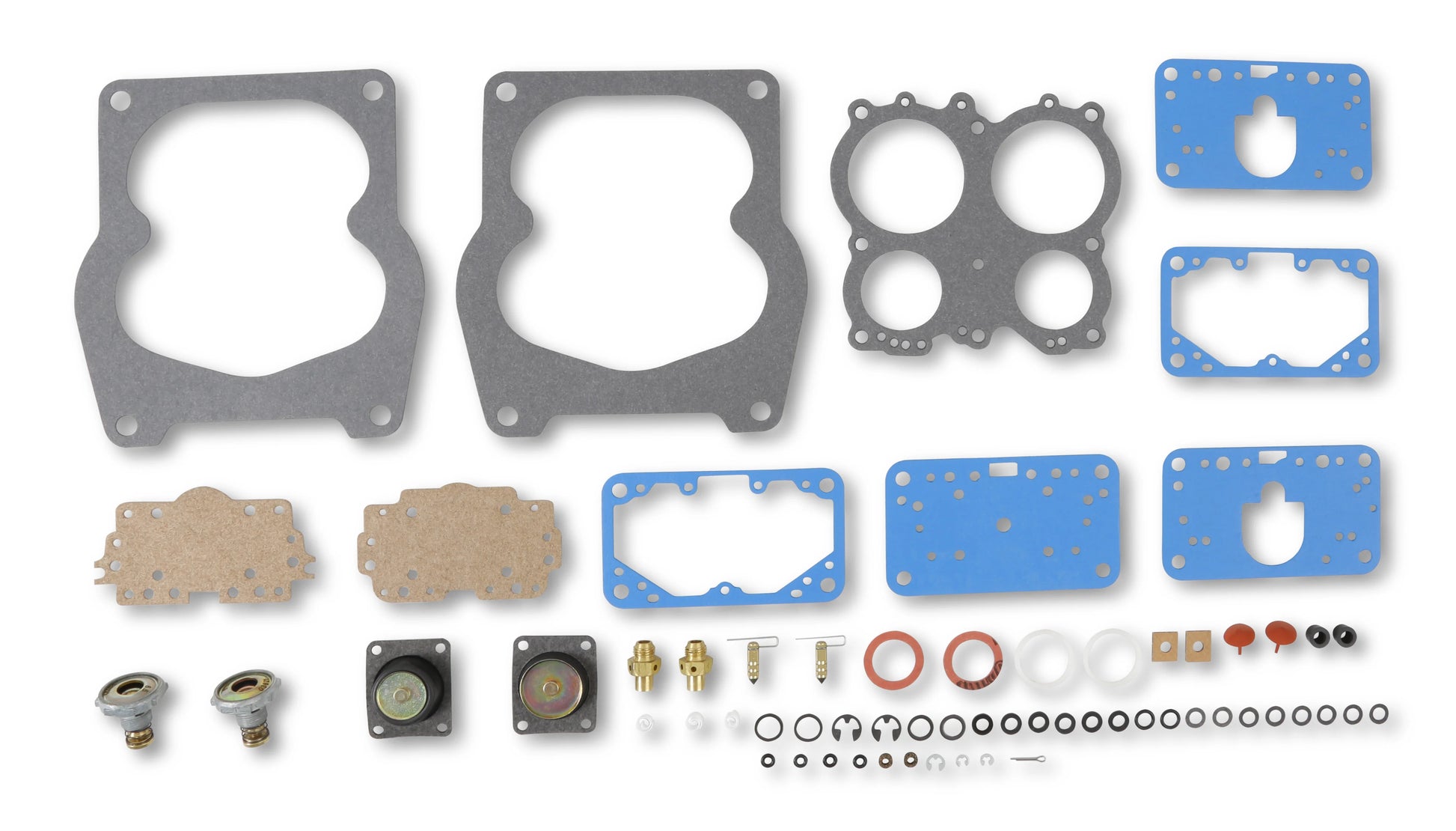 Holley 650 800 Spreadbore Rebuild Kit Double Pumper & Vacuum Secondary 4165 4175