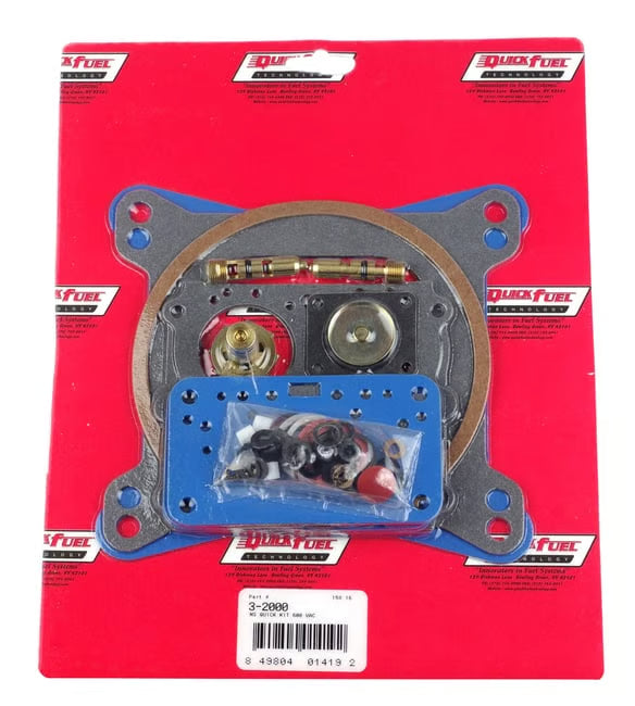 Holley 390-600 Squarebore Rebuild Kit Vacuum Secondary 4160