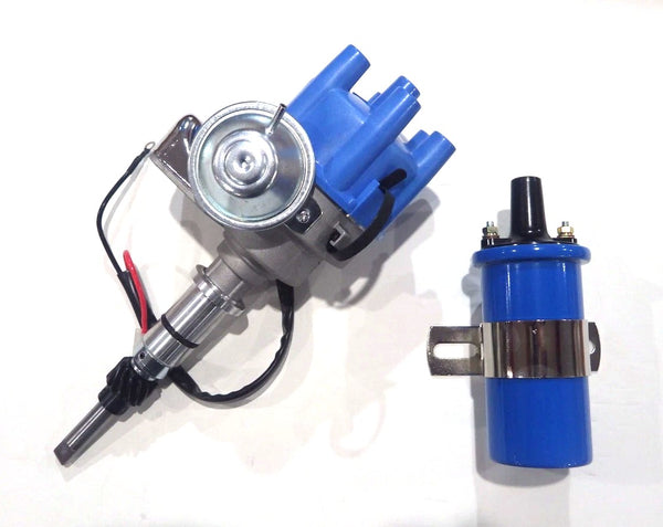 Holden 6 Cylinder Grey Engine 132 138 FX-EJ Electronic Distributor & 12V Coil