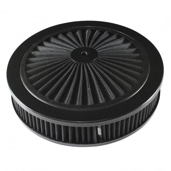 9" x 2 " Hi Flow Black Air Filter Assy Suit Holley 4150 4160 5-1/8 Neck