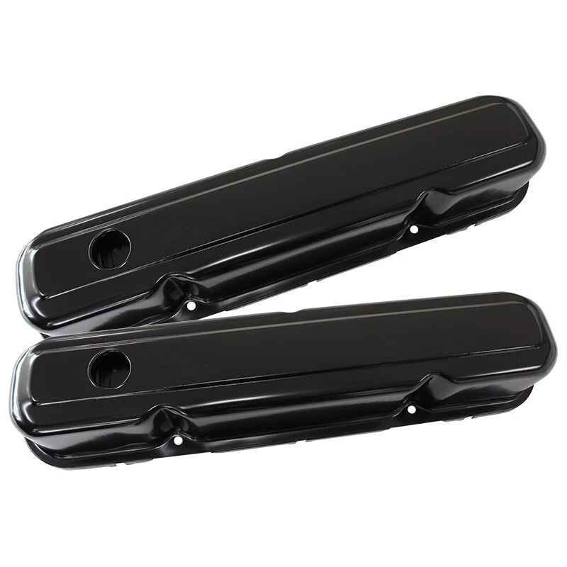 Black Steel Valve Covers Suit SB Chrysler 318-340-360