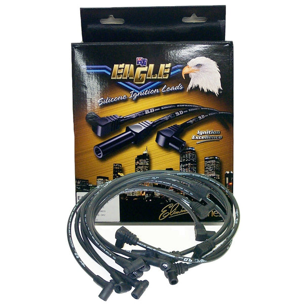 Ford V8 Windsor 289 302 Ignition Leads Black 9mm Standard Cap