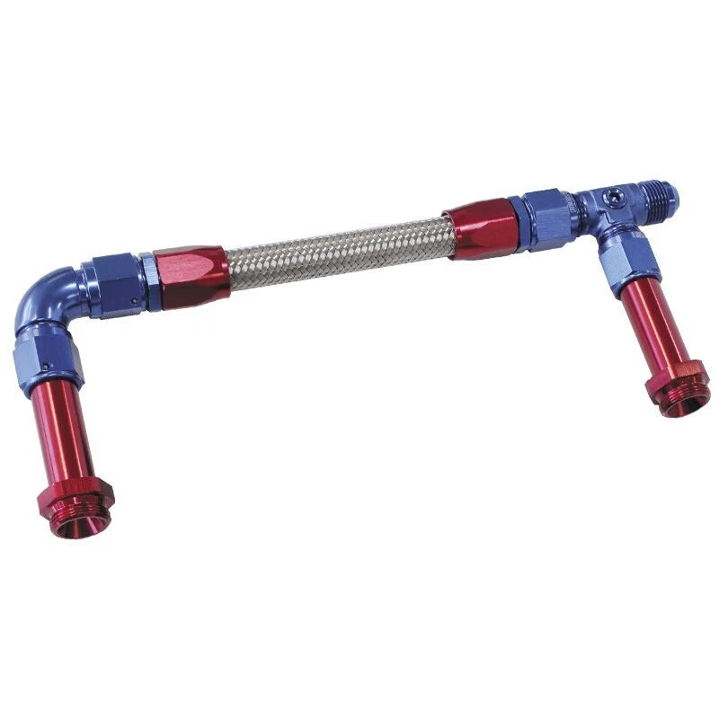 Holley Braided Fuel Rail Kit -8AN Double Pumper & Avenger Series