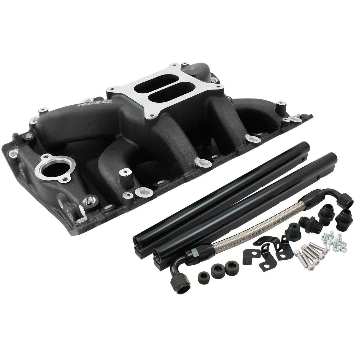 Holden VN 308 304 EFI Air Gap Dual Plane Intake Manifold Black
