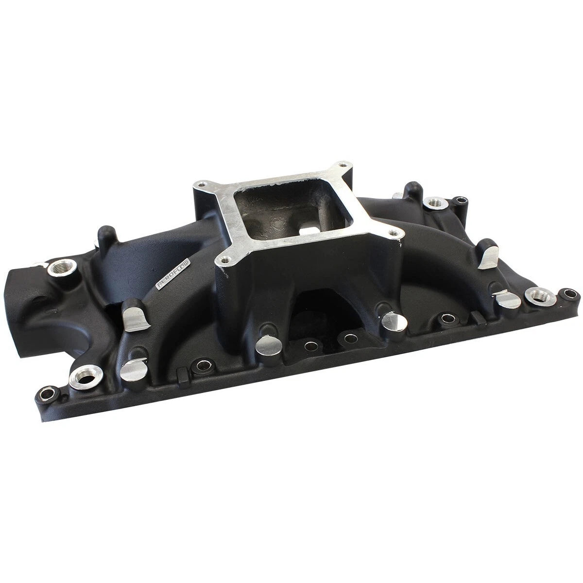 Ford 289-302 Windsor Hi-Rise Single Plane Intake Manifold Black