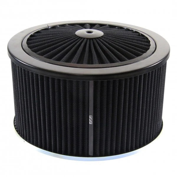 9" x 5 " Hi Flow Black Air Filter Assy Suit Holley 4150 4160 5-1/8 Neck