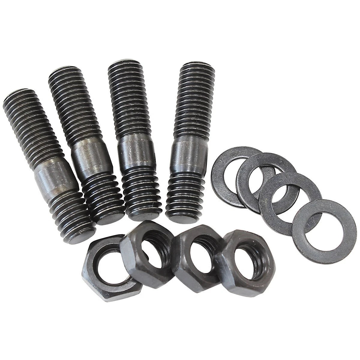 Carburettor Stud Kit 5/16" x 1-3/8" OAL, Black