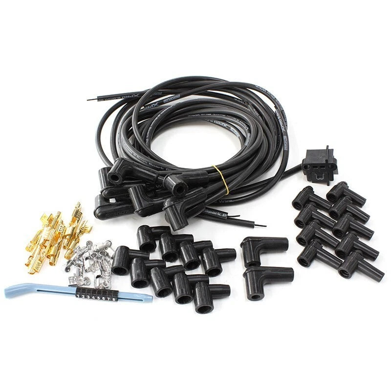 Universal 8.5mm V8 Ignition Lead Set with 90 Degree Boots