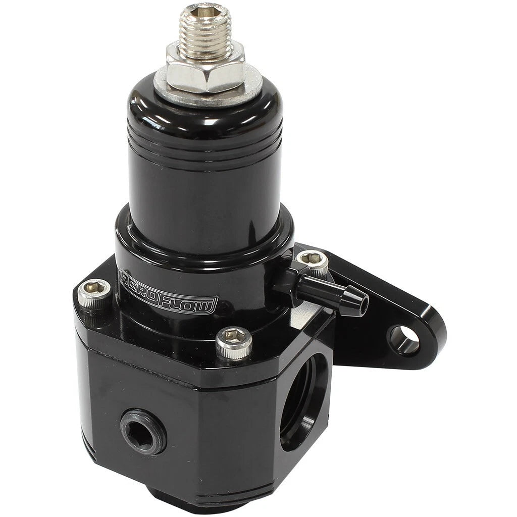 Carburettor/EFI 3-Port 800hp Billet Bypass Fuel Pressure Regulator 3-60 psi Adj.