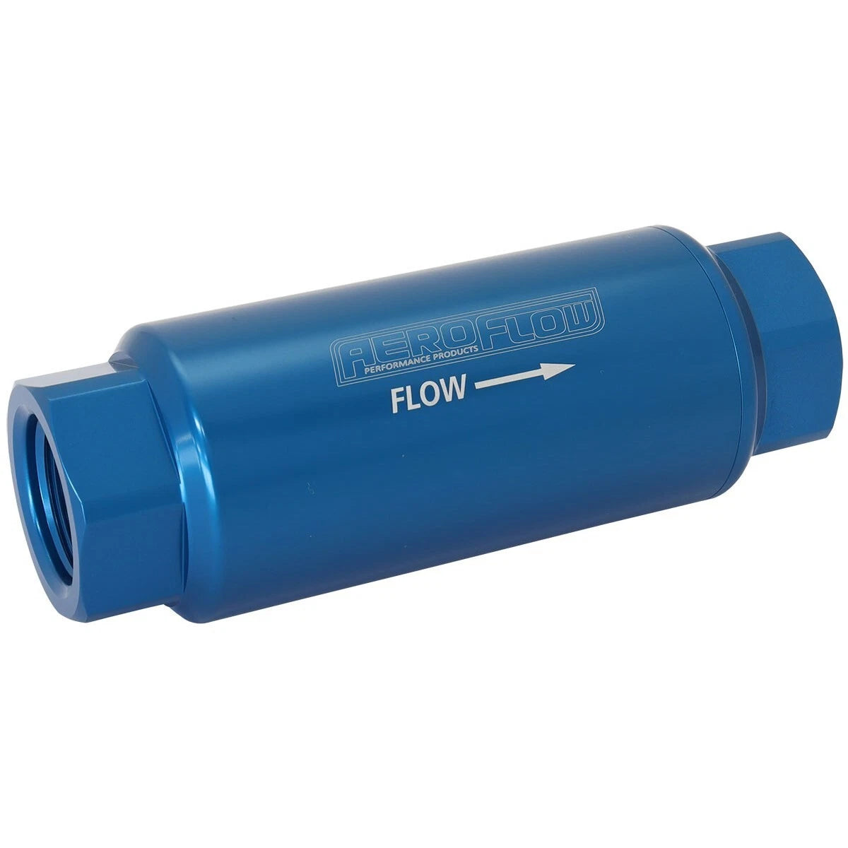 60 Micron Pro Filter with -12 ORB Ports Blue Finish