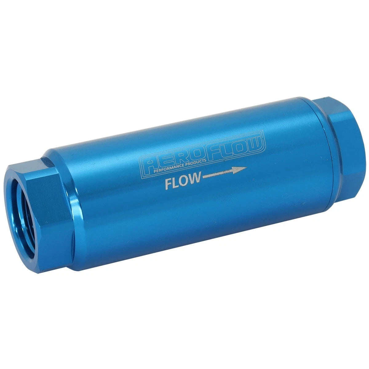 60 Micron Pro Fuel Filter Blue -8AN ORB Inlet/Outlet Ports