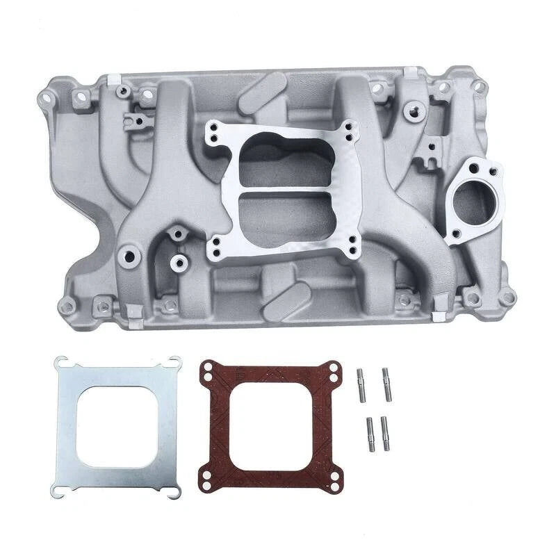 Holden V8 253 304 308 Performer Style Intake Manifold Silver Idle-5500 Rpm