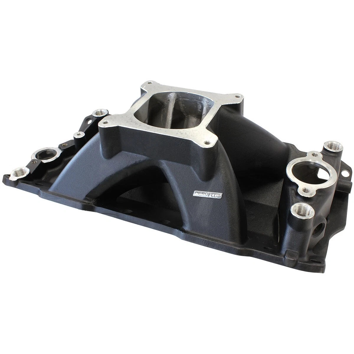 Small Block Chev Hi-Rise Single Plane Intake Manifold 3000-7500 rpm Black