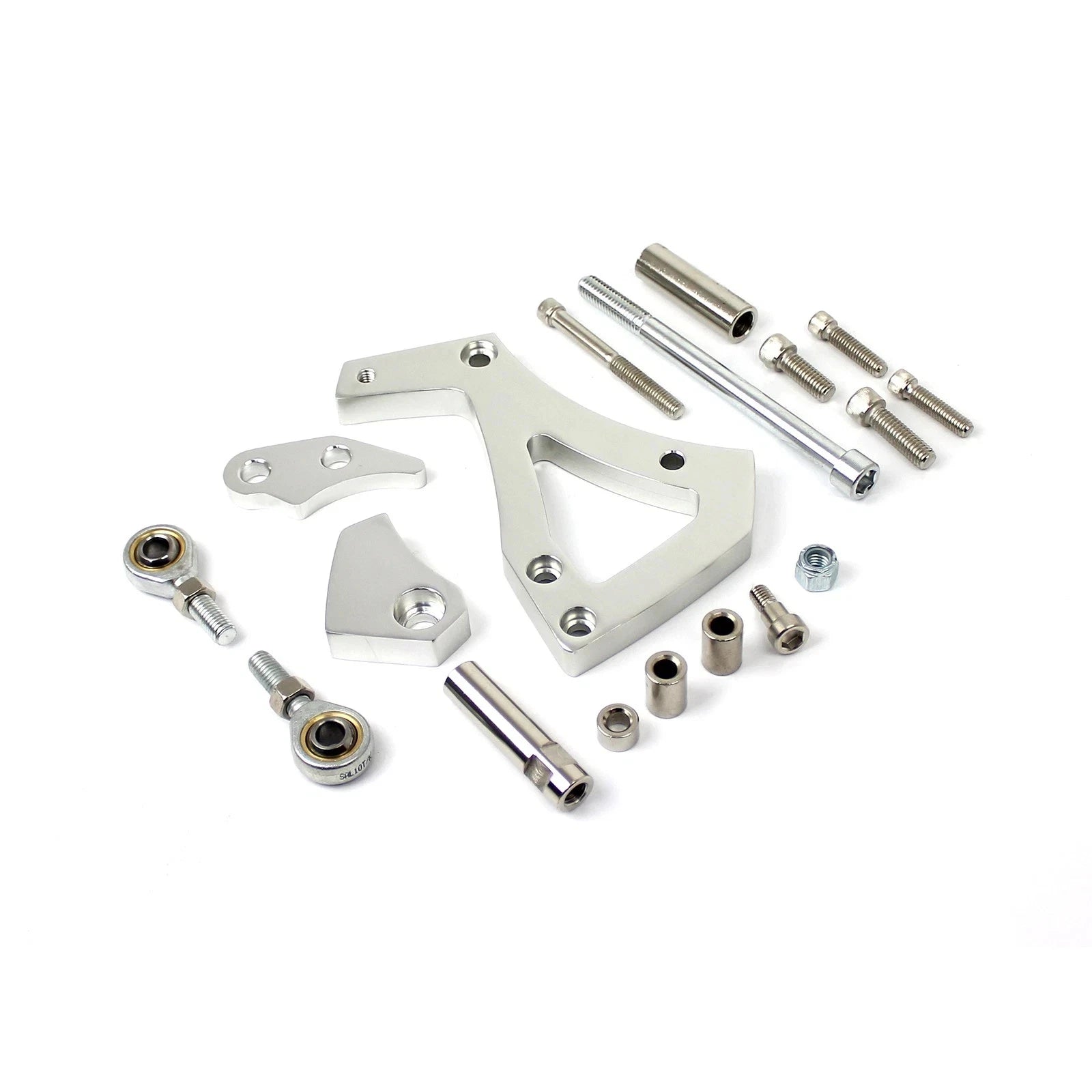 Ford V8 302 351 Cleveland Alternator Bracket Polished Alloy